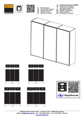 Möbelwerk Martin Staud 68287C Instructions D'assemblage