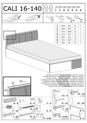 Forte CALI 16-140 Instructions De Montage