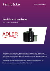 Adler europe AD 4132 Mode D'emploi