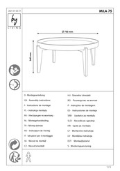 byLIVING MILA 75 Instructions De Montage