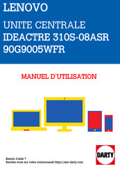 Lenovo IdeaCentre 310S-08ASR Guide D'utilisation