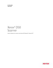 Xerox D50 Guide D'utilisation