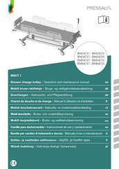 Pressalit MSCT 1 Manuel D'utilisation Et D'entretien