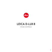 Leica D-LUX 8 Mode D'emploi