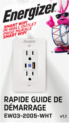 Energizer EWO3-2005-WHT Démarrage Rapide