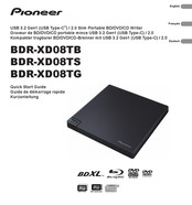 Pioneer BDR-XD08TS Guide De Démarrage Rapide