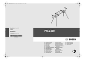 Bosch PTA 2400 Notice Originale