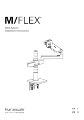 Humanscale M/FLEX Instructions De Montage
