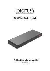 Digitus DS-55335 Guide D'installation Rapide