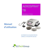 ELITechGroup AEROSPRAY TB Manuel D'utilisation