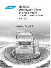 Samsung MM-VB7 Mode D'emploi