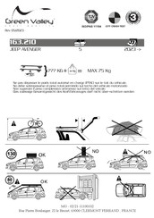 Green Valley 163.210 Instructions D'installation