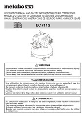 Metabo HPT EC 711S Manuel D'utilisation Et Consignes De Sécurité