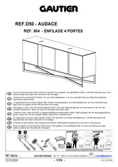 Gautier D50 Mode D'emploi