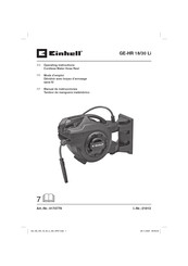 EINHELL GE-HR 18/30 Li Mode D'emploi