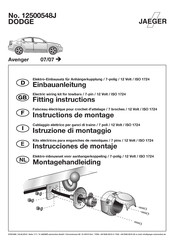 Jaeger 12500548J Instructions De Montage