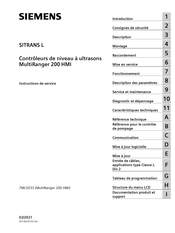 Siemens SITRANS L 7ML5033 Instructions De Service