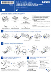 Brother MFC-L2980DW Guide D'installation Rapide