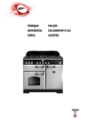 Falcon CDL100DFRP/C-EU Mode D'emploi & Instructions D'installation