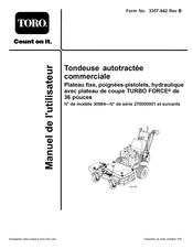 Toro 30984 Manuel De L'utilisateur