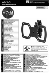 Omnimount WM3-S Manuel D'instructions