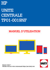 HP Pavilion TP01-0019NF Manuel De L'utilisateur