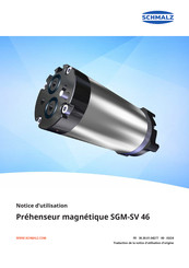 schmalz SGM-SV 46 Notice D'utilisation