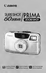 Canon SureShot 60 Zoom Mode D'emploi