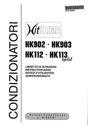 Hitachi HitKlima HK902 Notice D'utilisation