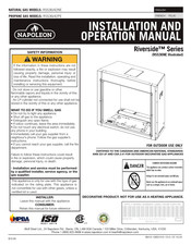 Napoleon RSS42NE Manuel D'installation Et D'utilisation