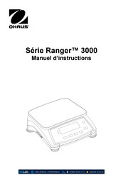 OHAUS R31P30-M Manuel D'instructions