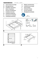 Bosch PXV875DC1E/48 Notice D'installation