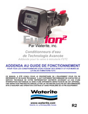 Waterite Fusion 2 Guide De Fonctionnement