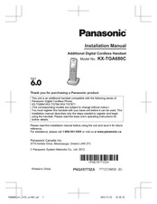 Panasonic KX-TGA680C Manuel D'installation