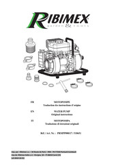 Ribimex PRMPP080/17 Traduction Des Instructions D'origine