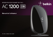 Belkin AC 1200 DB Manuel De L'utilisateur