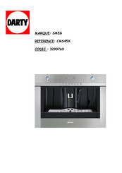 Smeg CMS45X Mode D'emploi