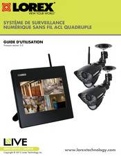 Lorex LIVE W2710 Serie Guide D'utilisation