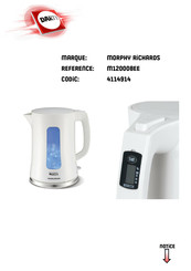 Morphy Richards BRITA Mode D'emploi