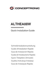 Conceptronic ALTHEA08W Guide D'installation Rapide