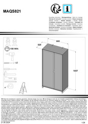 Forte MAQS821 Notice De Montage