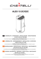 CASATELLI ALEX 13 E2C Mode D'emploi