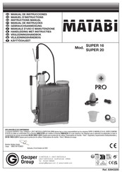 Goizper Group MATABI SUPER 16 Manuel D'instructions