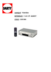 Toshiba V-621EF Mode D'emploi