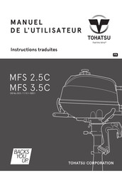 TOHATSU MFS 3.5C Manuel De L'utilisateur