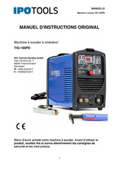 IPOTOOLS TIG-160PD Manuel D'instructions Original