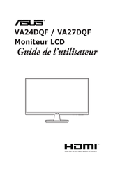 Asus VA24DQF Guide De L'utilisateur