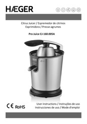 HAEGER Pro Juice CJ-160.005A Mode D'emploi