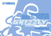 Yamaha YFM35FGX Manuel Du Propriétaire