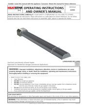 HeatStar GSP45 Instructions D'utilisation Et Manuel Du Propriétaire